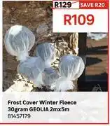 Leroy Merlin Geolia Frost Cover Winter Fleece Bag 30g 2m x 5m 81457179 offer