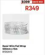 Leroy Merlin Razor Wire Flat Wrap 500mm x 15m 81502412 offer