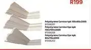 Leroy Merlin Polystyrene Cornice (4 Pack) 100 x 95 x 2000 8150620 offer