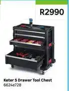 Leroy Merlin Keter 5 Drawer Chest Tool 6624e728 offer