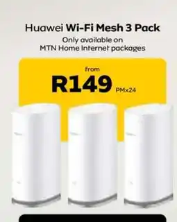 MTN Huawei Wi-Fi Mesh 3 Pack offer
