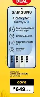 MTN Samsung Galaxy S25+ 256GB offer