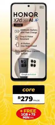 MTN HONOR X7d 5G AI offer