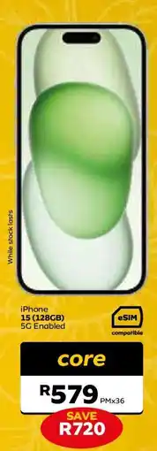 MTN iPhone 15 128GB offer