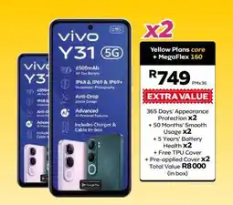 MTN vivo Y31 5G offer