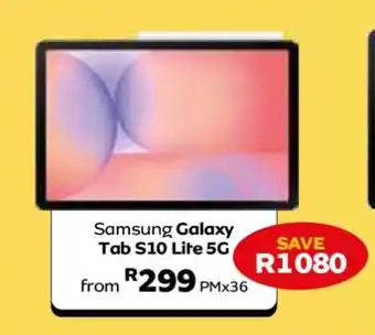 MTN Samsung Galaxy Tab S10 Lite 5G offer