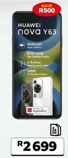 MTN Huawei Nova Y63 offer