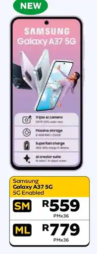 MTN Samsung Galaxy A37 5G offer