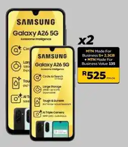 MTN Samsung Galaxy A26 5G offer