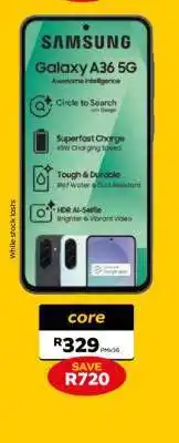 MTN Samsung Galaxy A36 5G offer