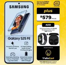 MTN Samsung Galaxy S25 FE (256GB) offer