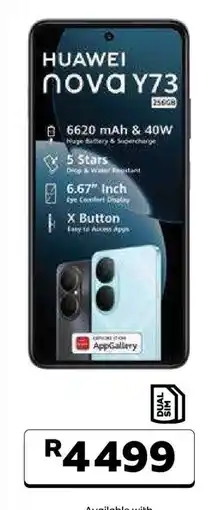 MTN Huawei nova Y73 offer