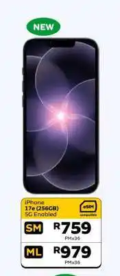 MTN iPhone 17e (256GB) 5G Enabled offer
