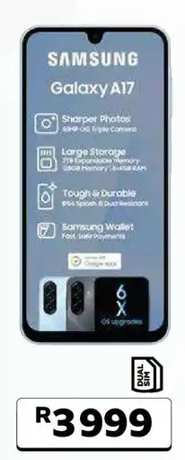 MTN Samsung Galaxy A17 offer