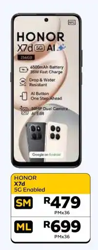 MTN HONOR X7d offer