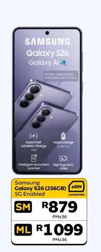 MTN Samsung Galaxy S26+ (256GB) 5G Enabled offer