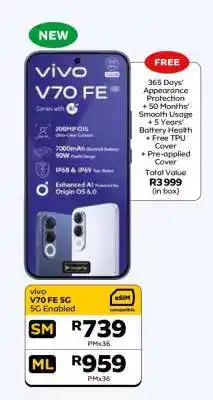 MTN vivo V70 FE 5G offer