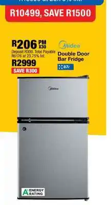OK Furniture Midea Double-Door Bar Fridge offer