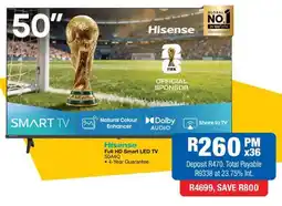 OK Furniture Hisense Full HD Smart LED TV 50A4G offer