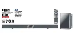OK Furniture JVC 2.1-Channel Soundbar with Wired Subwoofer TH-BY370 offer