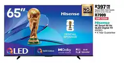 OK Furniture Hisense 4K Smart 60 Hz QLED Digital TV 65Q60G offer