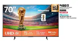 OK Furniture Hisense 4K Smart LED TV offer