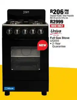 OK Furniture Univa Full Gas Stove UGS55 offer