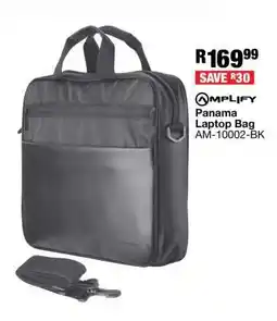 OK Furniture Amplify Panama Laptop Bag AM-10002-BK offer