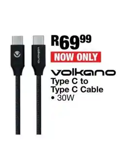 OK Furniture Volkano Type-C To Type-C Cable offer