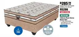 OK Furniture Restonic 152cm Rest Zone Base Set offer