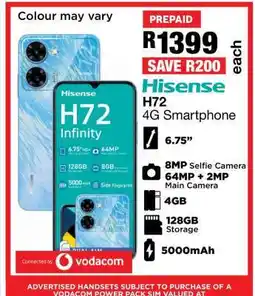 OK Furniture Hisense H72 4G Smartphone offer