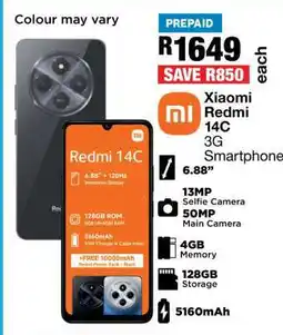 OK Furniture Xiaomi Redmi 14C 3G Smartphone offer