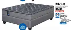OK Furniture 152cm Hampshire Pillow-Top Base Set offer