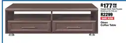 OK Furniture Olsen Coffee Table offer