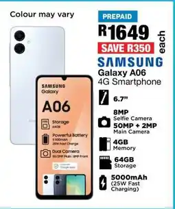 OK Furniture Samsung Galaxy A06 4G Smartphone offer