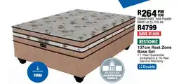 OK Furniture Restonic 137cm Rest Zone Base Set offer