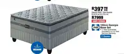 OK Furniture 152cm Georgia Base Set offer