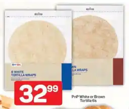 Pick n Pay PnP White or Brown Tortilla 6s offer