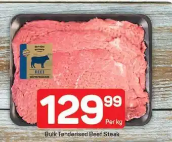 Pick n Pay Bulk Tenderised Beef Steak offer