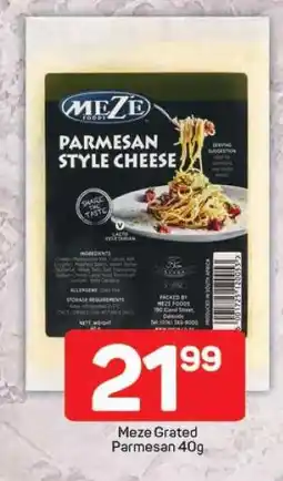 Pick n Pay Meze Grated Parmesan 40g offer