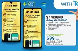 Incredible Connection Samsung Galaxy A26 5G 128GB offer