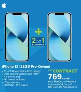 IPhone 13 128GB Pre-Owned
