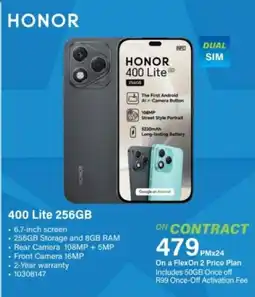Incredible Connection Honor 400 Lite 256GB offer