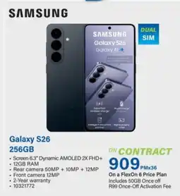 Incredible Connection Samsung Galaxy S26 256GB offer