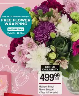 Checkers Mother's Bunch Flower Bouquet offer