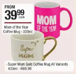 Checkers Mom of the Year Coffee Mug offer