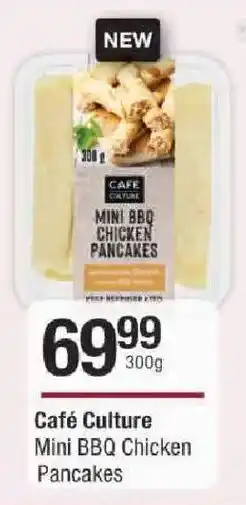 Checkers Café Culture Mini BBQ Chicken Pancakes offer