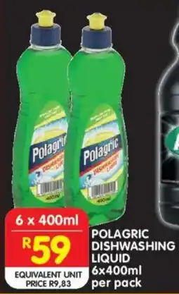 Shoprite Polagric dishwashing liquid offer