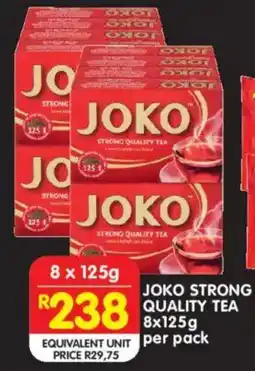 Shoprite Joko strong quality tea offer