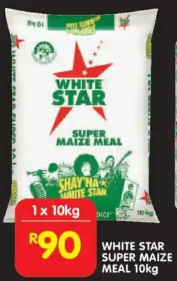 Shoprite White star super maize meal offer